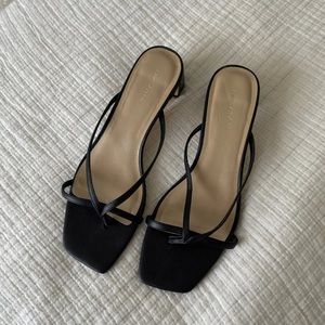 Ann Taylor Black Sandals